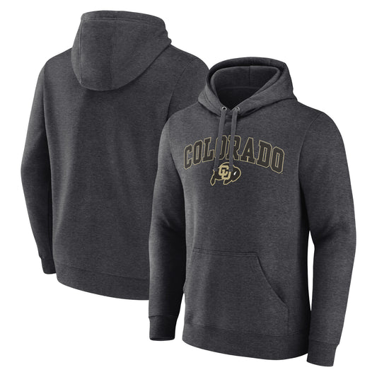 Men's Charcoal Colorado Buffaloes Campus Pullover Hoodie