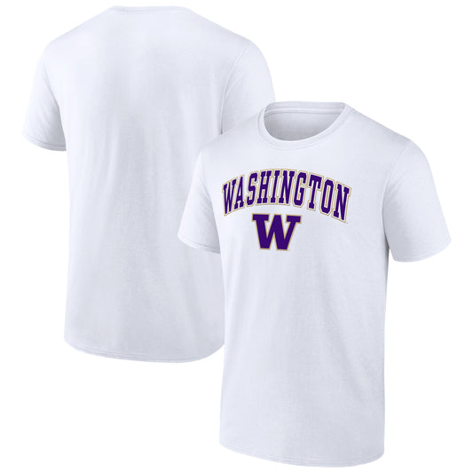 Men's White Washington Huskies Campus T-Shirt