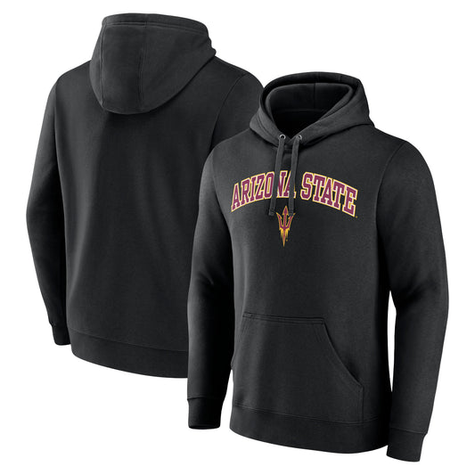 Men's Black Arizona State Sun Devils Campus Pullover Hoodie