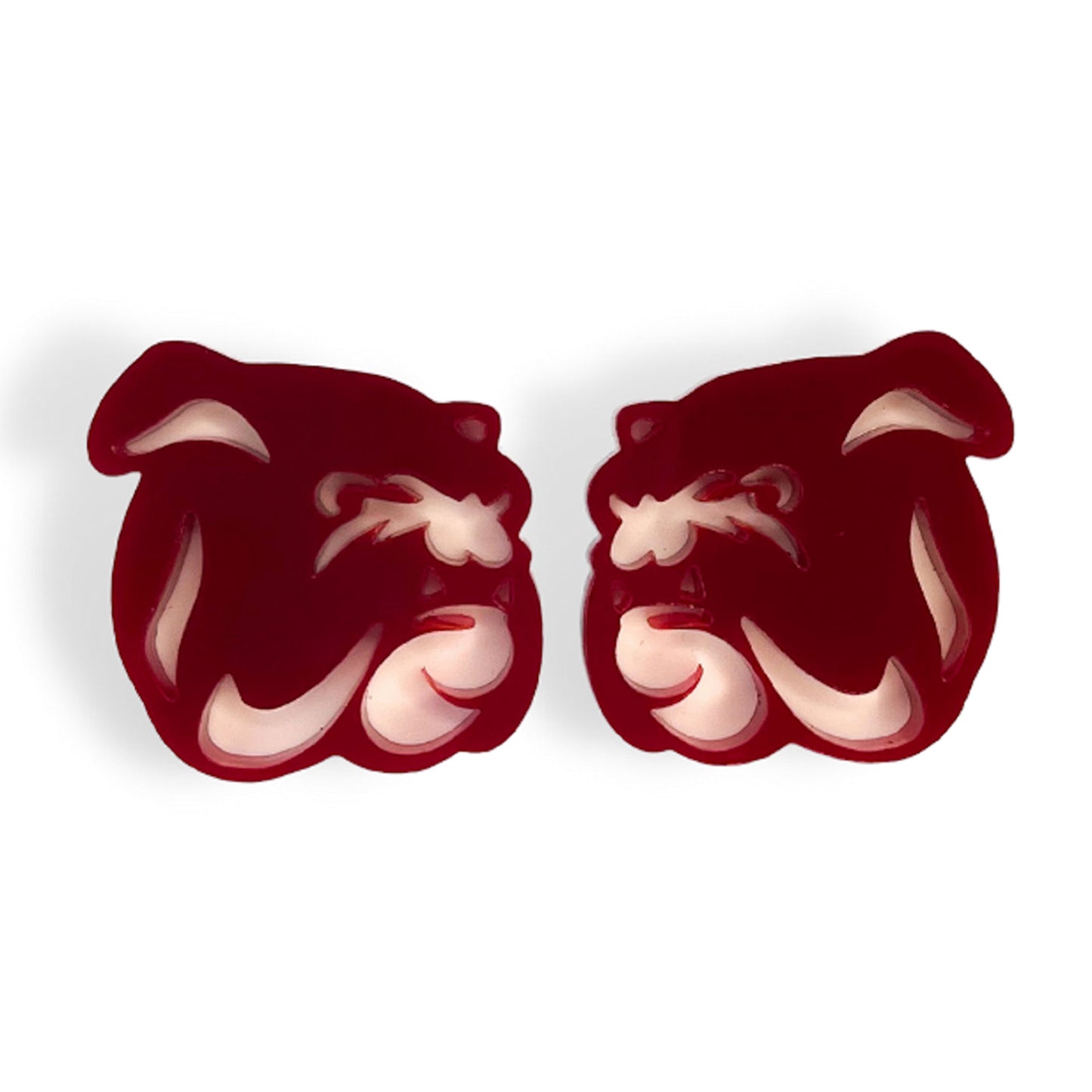 Brianna Cannon Mississippi State Bulldogs Stud Logo Earrings