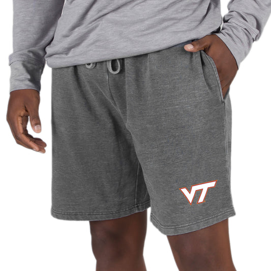 Men's Concepts Sport  Charcoal Virginia Tech Hokies Trackside Fleece Jam Shorts