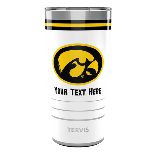 Tervis Iowa Hawkeyes 20oz. Personalized Arctic Stainless Steel Tumbler