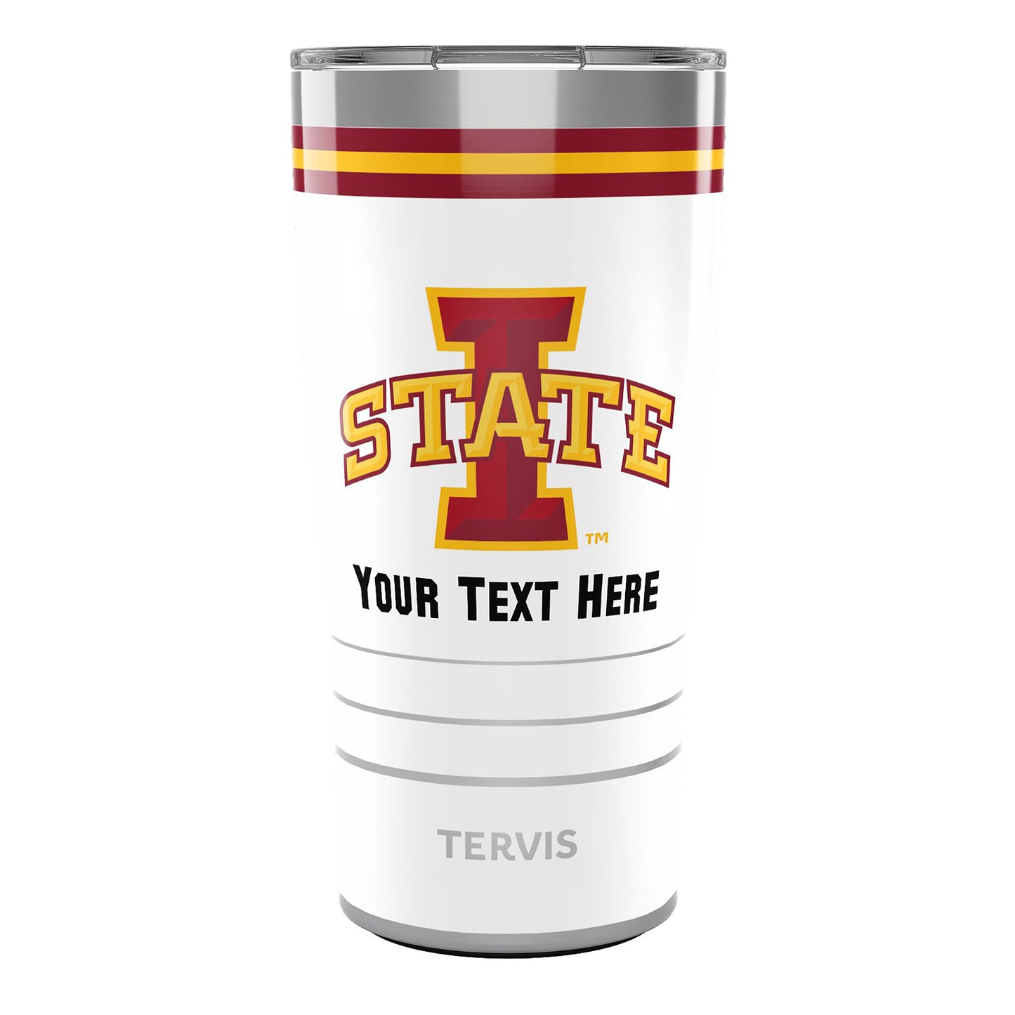Tervis Iowa State Cyclones 20oz. Personalized Arctic Stainless Steel Tumbler
