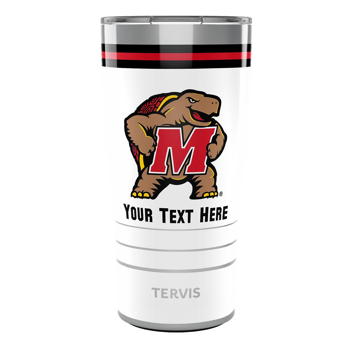 Tervis Maryland Terrapins 20oz. Personalized Arctic Stainless Steel Tumbler