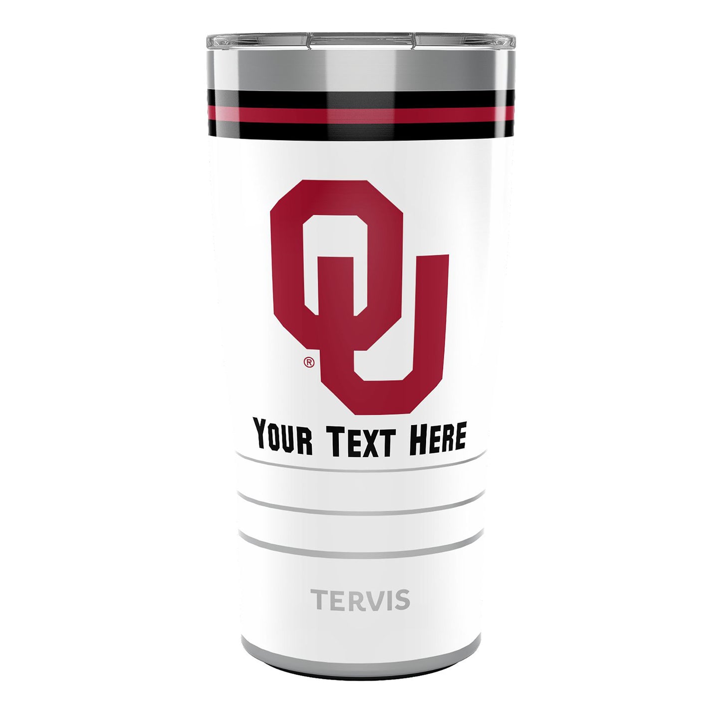 Tervis Oklahoma Sooners 20oz. Personalized Arctic Stainless Steel Tumbler