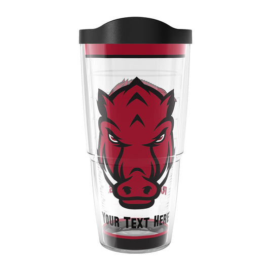Tervis Arkansas Razorbacks 24oz. Personalized Tradition Fan Classic Tumbler