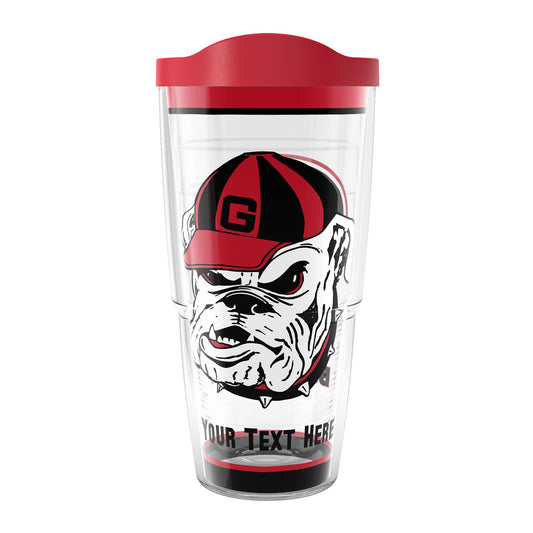 Tervis Georgia Bulldogs 24oz. Personalized Tradition Fan Classic Tumbler