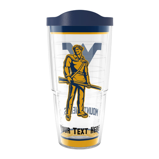 Tervis West Virginia Mountaineers 24oz. Personalized Tradition Fan Classic Tumbler