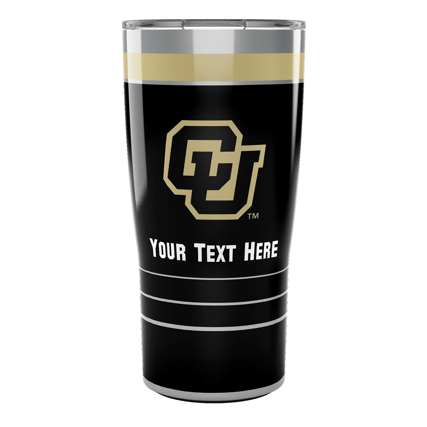 Tervis Colorado Buffaloes 20oz. Personalized MVP Fan Stainless Steel Tumbler