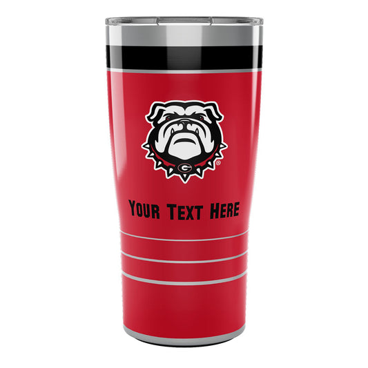 Tervis Georgia Bulldogs 20oz. Personalized MVP Fan Stainless Steel Tumbler