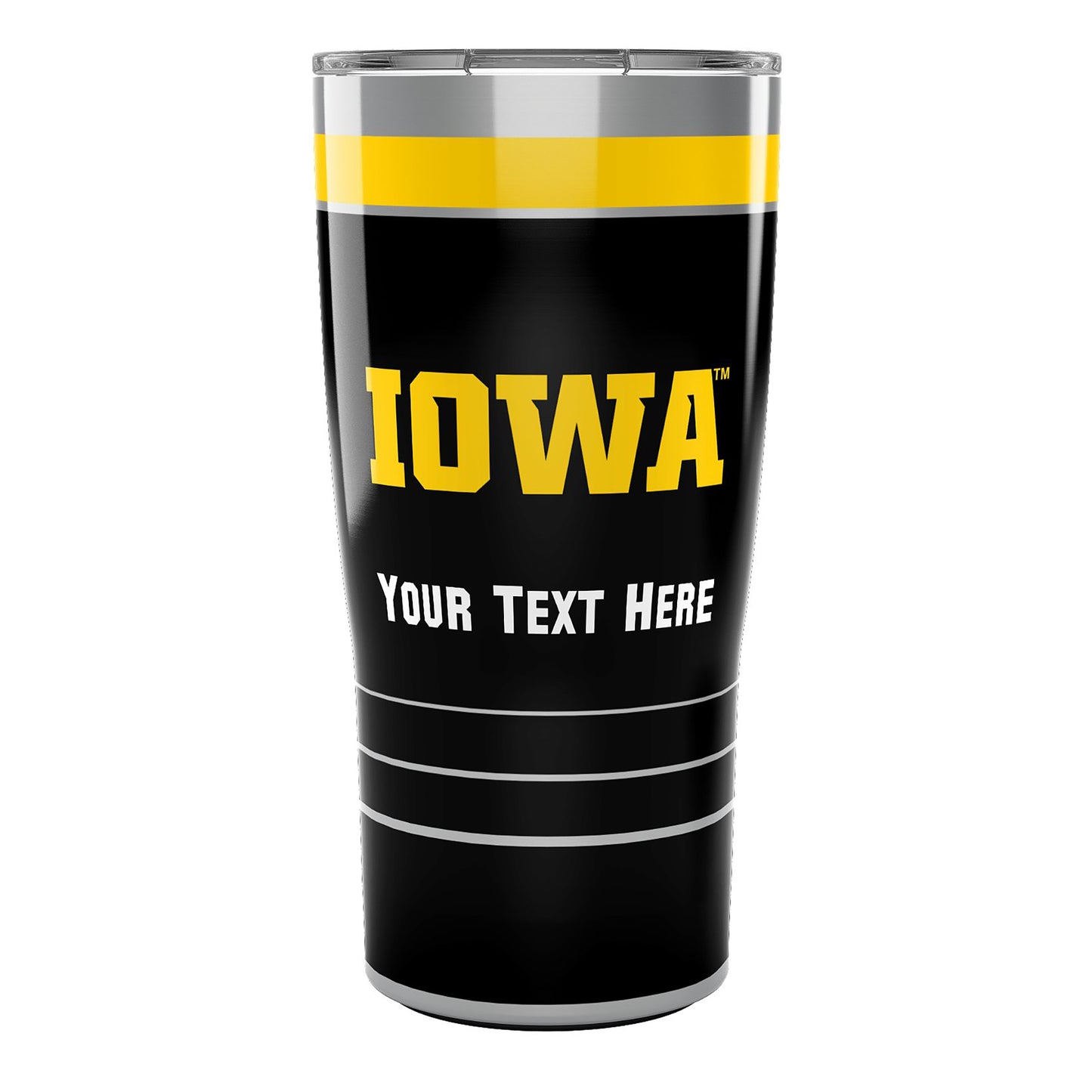 Tervis Iowa Hawkeyes 20oz. Personalized MVP Fan Stainless Steel Tumbler