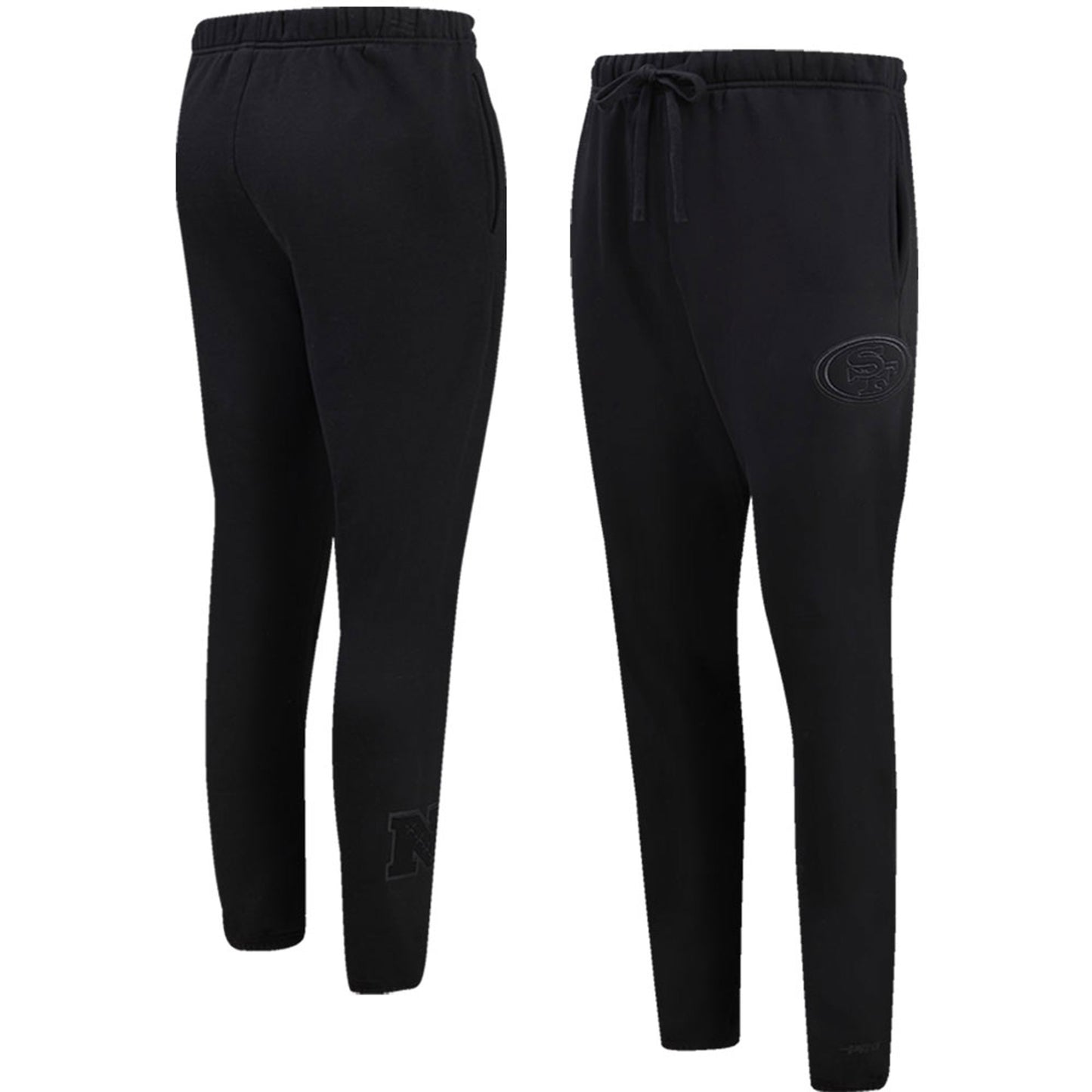 Men's Pro Standard Black San Francisco 49ers Neutral Fleece Sweatpants