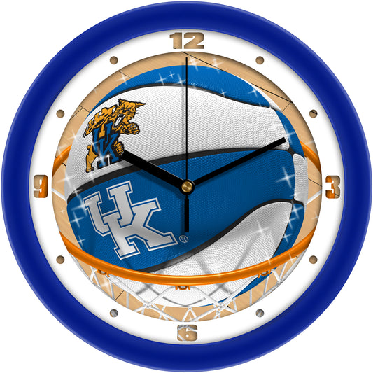 Kentucky Wildcats 11.5" Suntime Slam Dunk Wall Clock