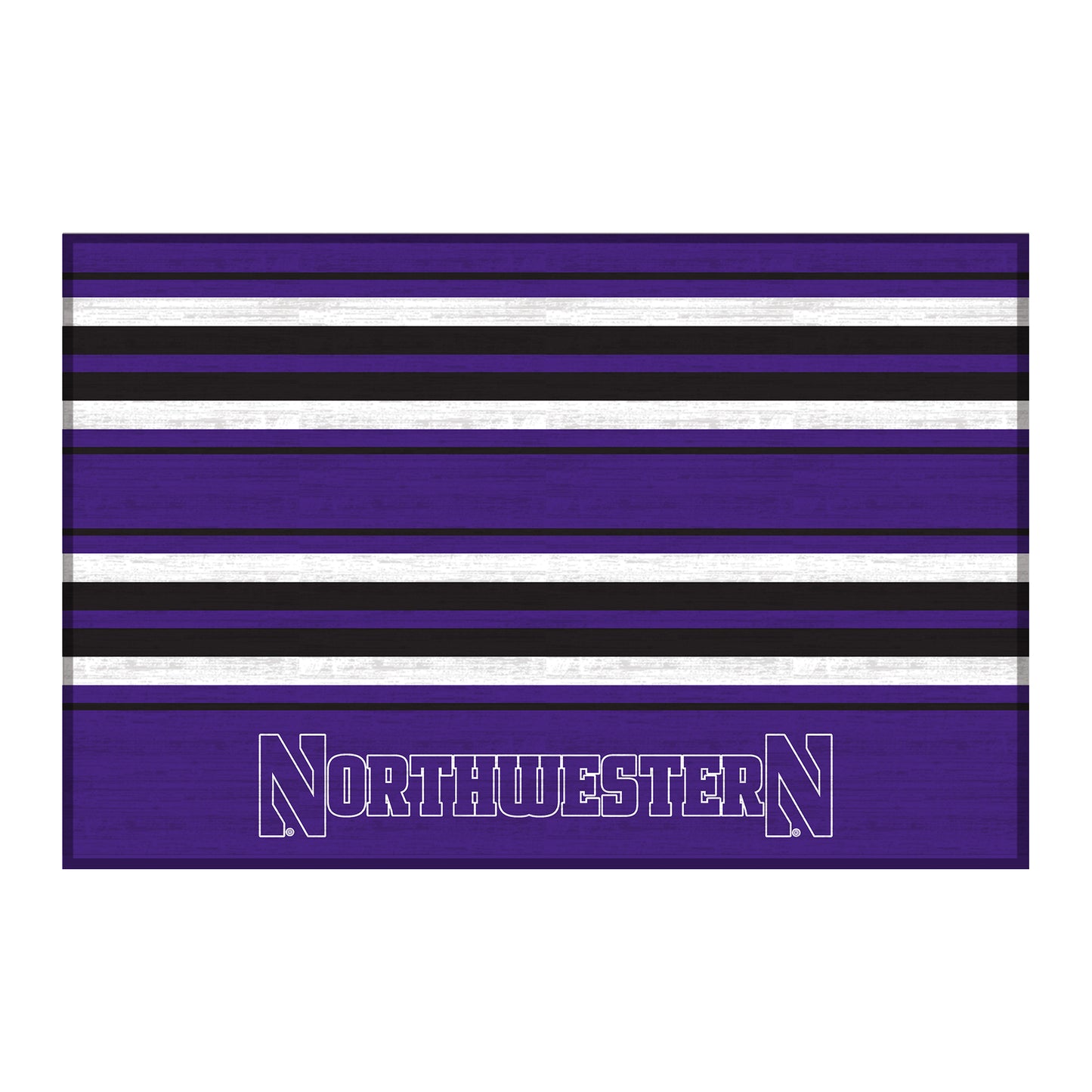 Northwestern Wildcats 30" x 46" Floor Mat