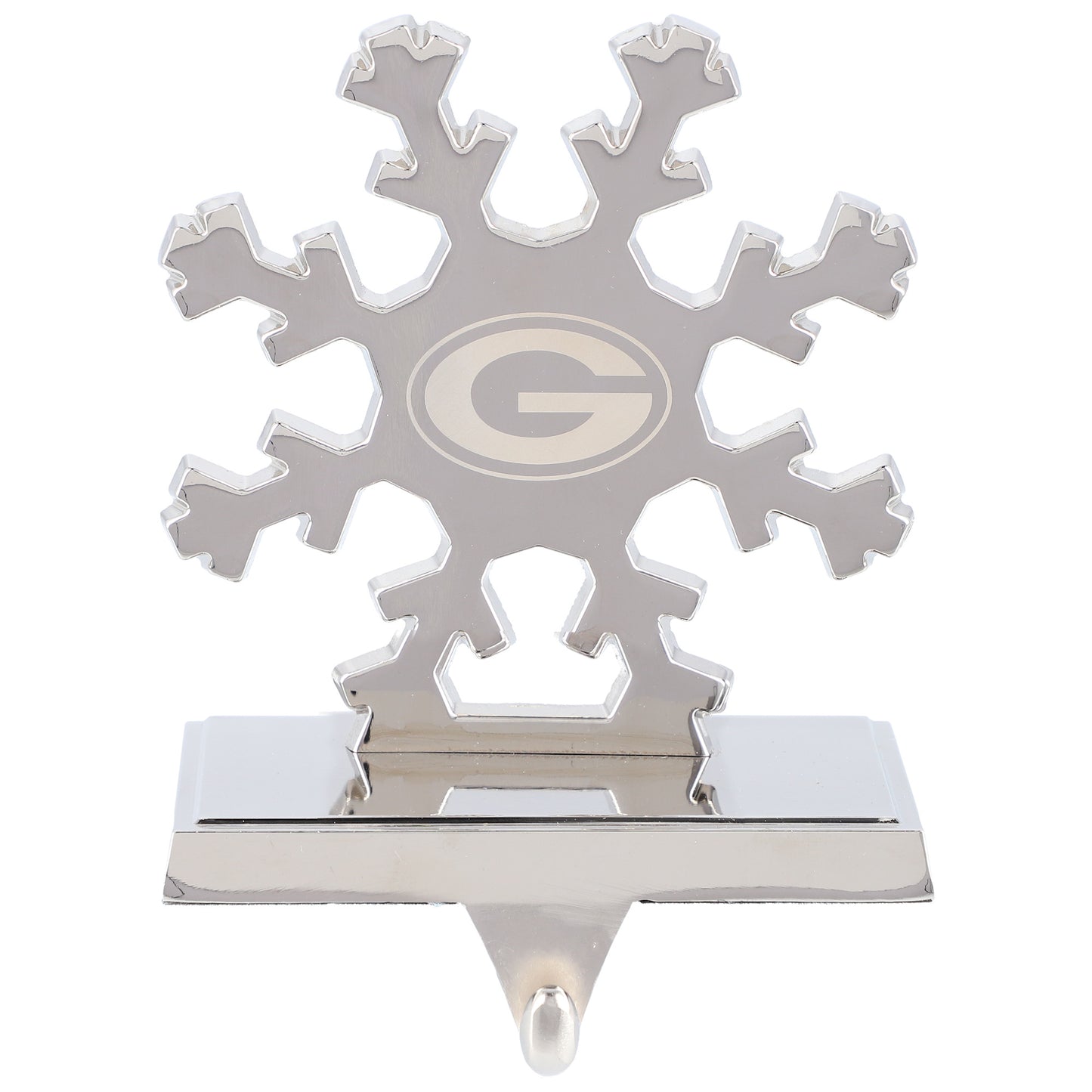 The Memory Company Green Bay Packers Snowflake Stocking Holder