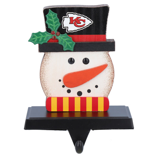 The Memory Company Kansas City Chiefs Snowman Stocking Holders