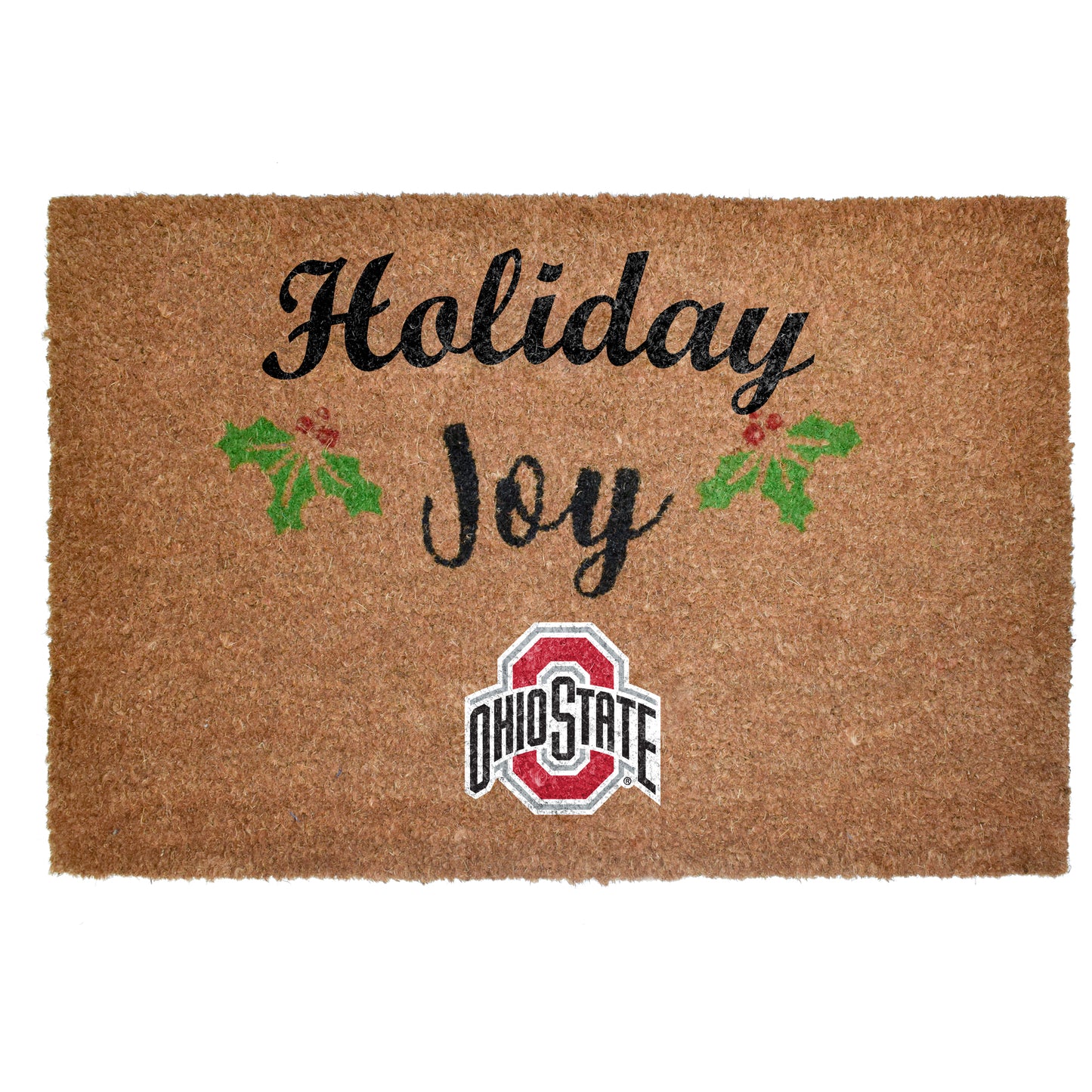 The Memory Company Ohio State Buckeyes 23" x 35" Holiday Door Mat