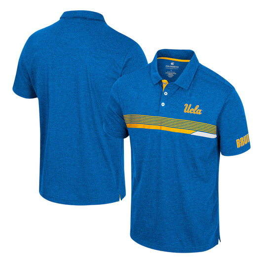 Men's Colosseum  Blue UCLA Bruins No Problemo Polo