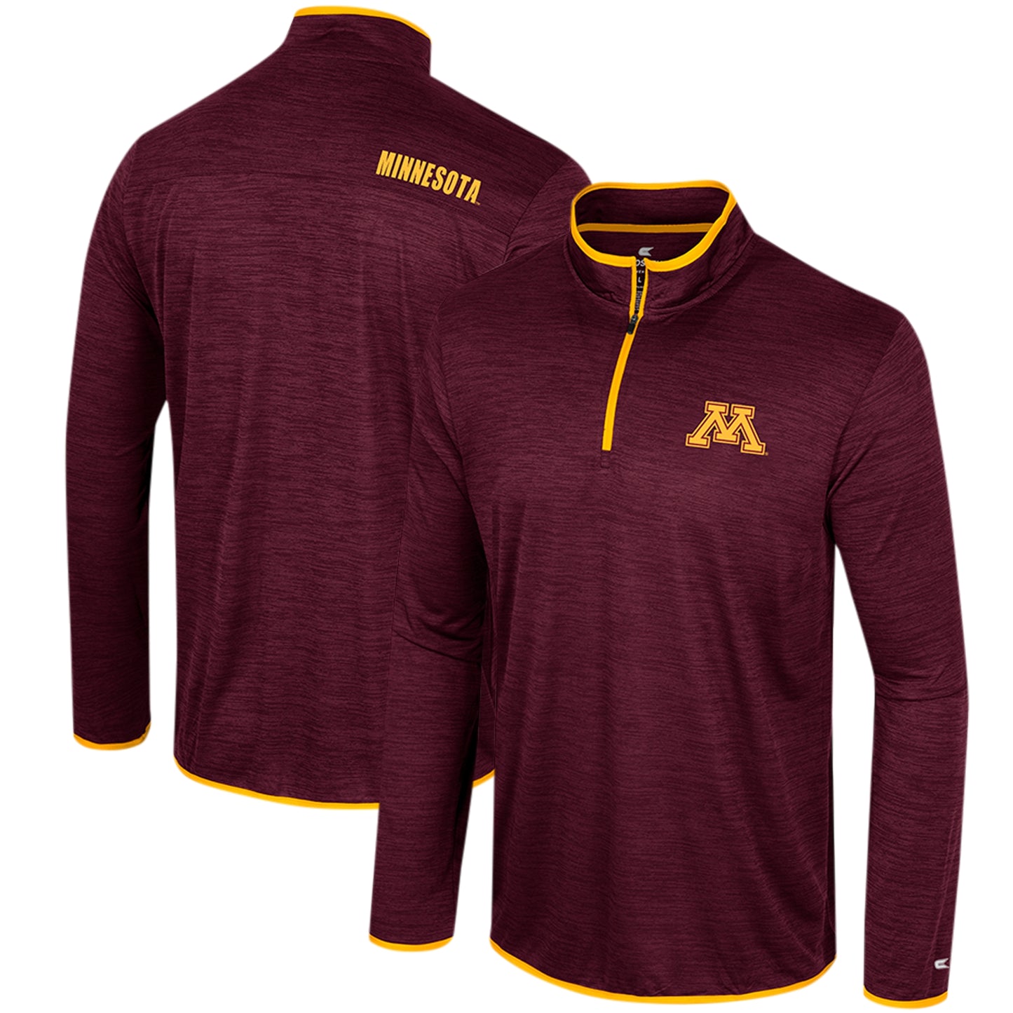 Men's Colosseum Maroon Minnesota Golden Gophers Wright Quarter-Zip Windshirt