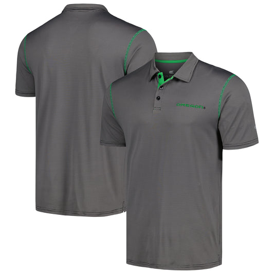 Men's Colosseum  Black Oregon Ducks Cameron Polo