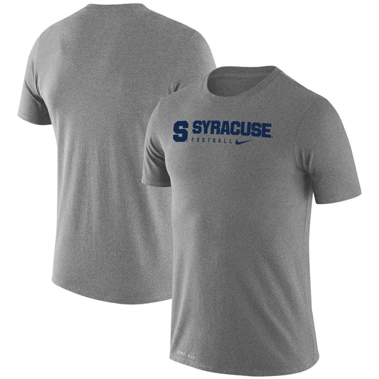 Men's Nike Heather Gray Syracuse Orange Changeover Legend T-Shirt