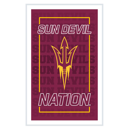 Arizona State Sun Devils 14" x 22" Neolite LED Rectangle Wall Sign