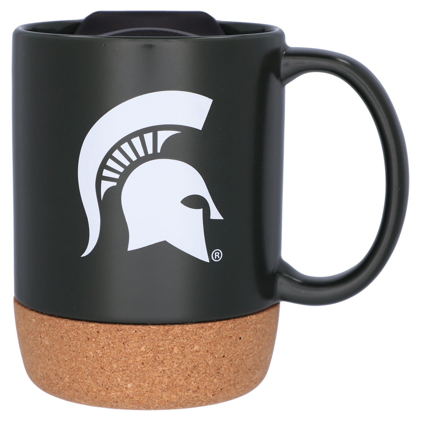 The Memory Company Michigan State Spartans Cork Bottom Mug with Lid