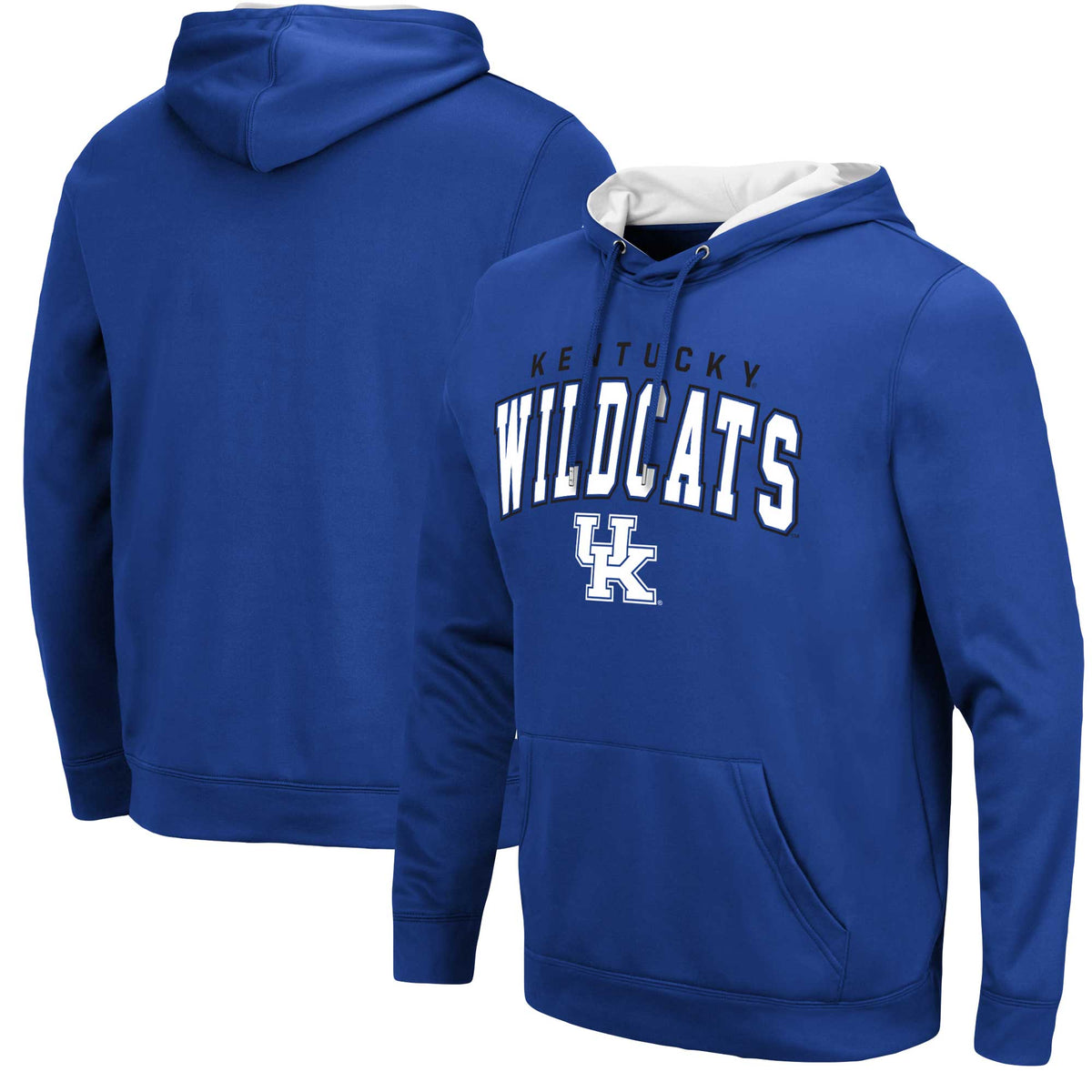 Men's Colosseum Royal Kentucky Wildcats Resistance Pullover Hoodie
