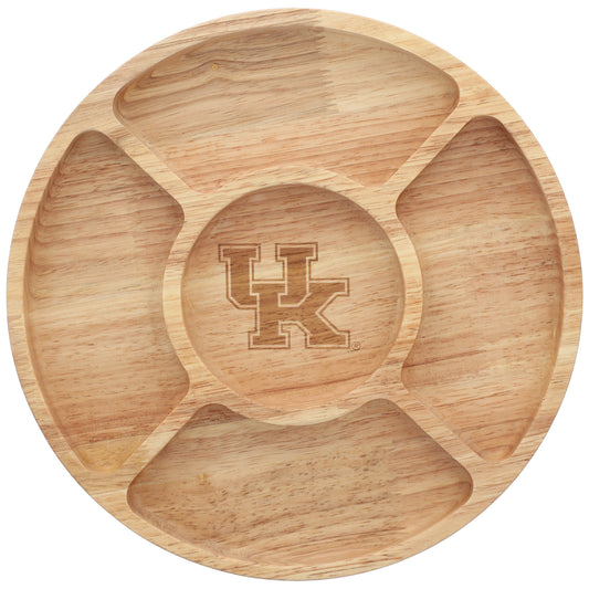 The Memory Company Kentucky Wildcats Wood Chip & Dip Serving Tray