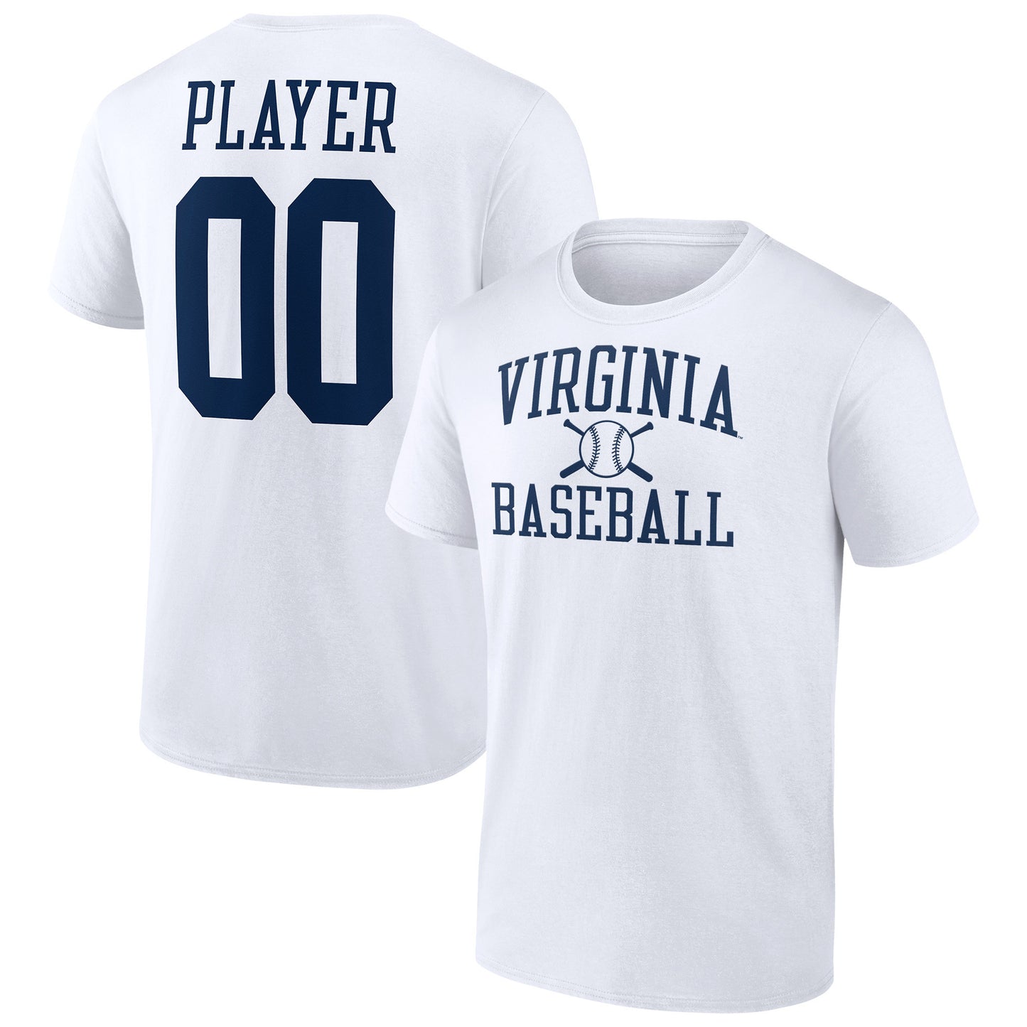 Men's   Virginia Cavaliers Baseball Pick-A-Player NIL Gameday Tradition T-Shirt