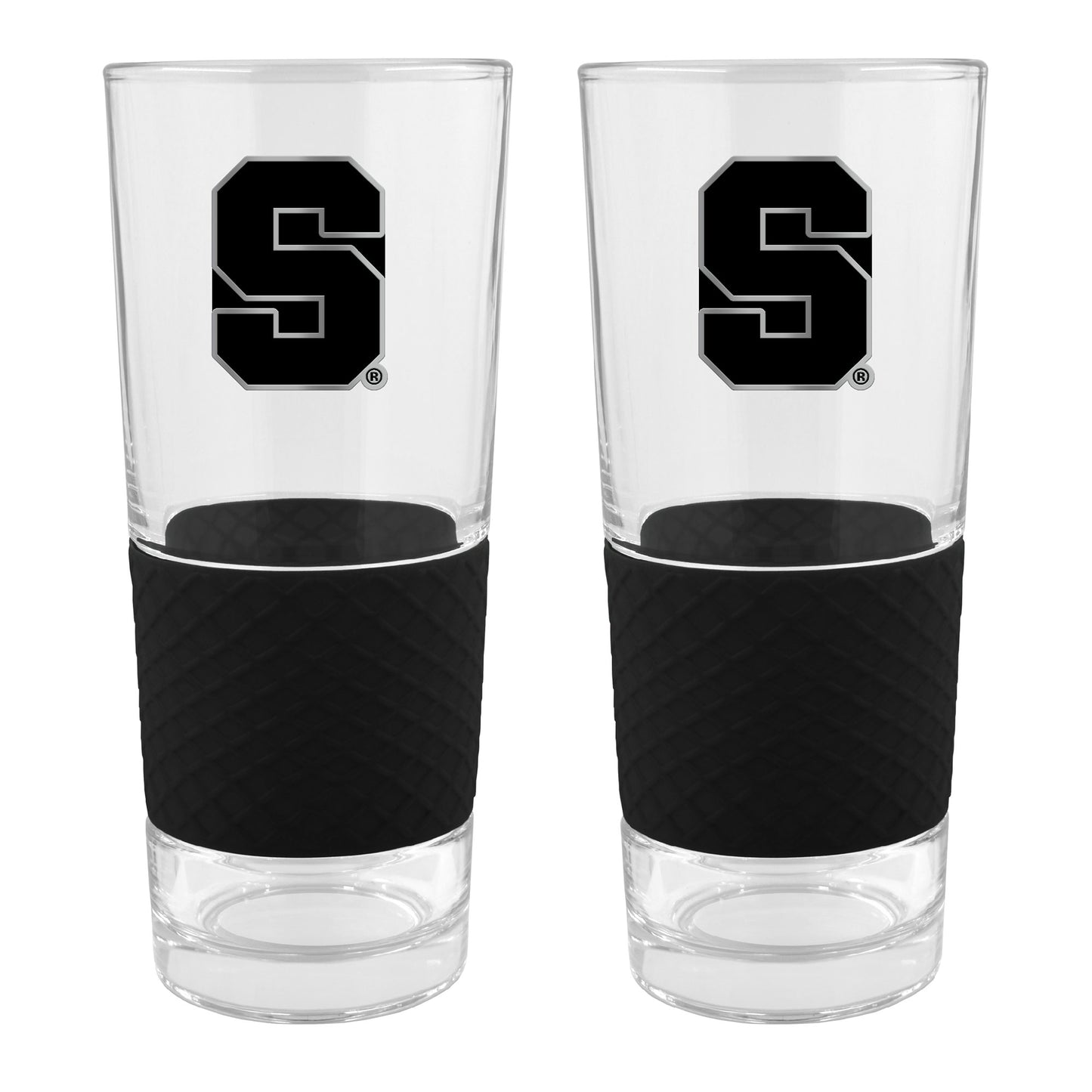 Syracuse Orange Two-Piece 22oz. Stealth Score Pint Glass Set