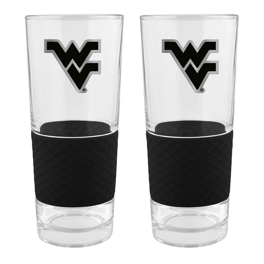 West Virginia Mountaineers Two-Piece 22oz. Stealth Score Pint Glass Set