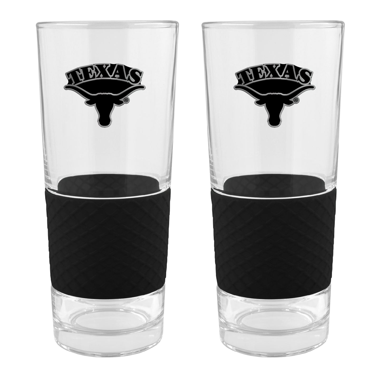 Texas Longhorns Two-Piece 22oz. Stealth Score Pint Glass Set