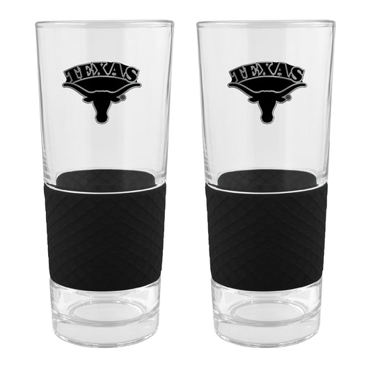 Texas Longhorns Two-Piece 22oz. Stealth Score Pint Glass Set
