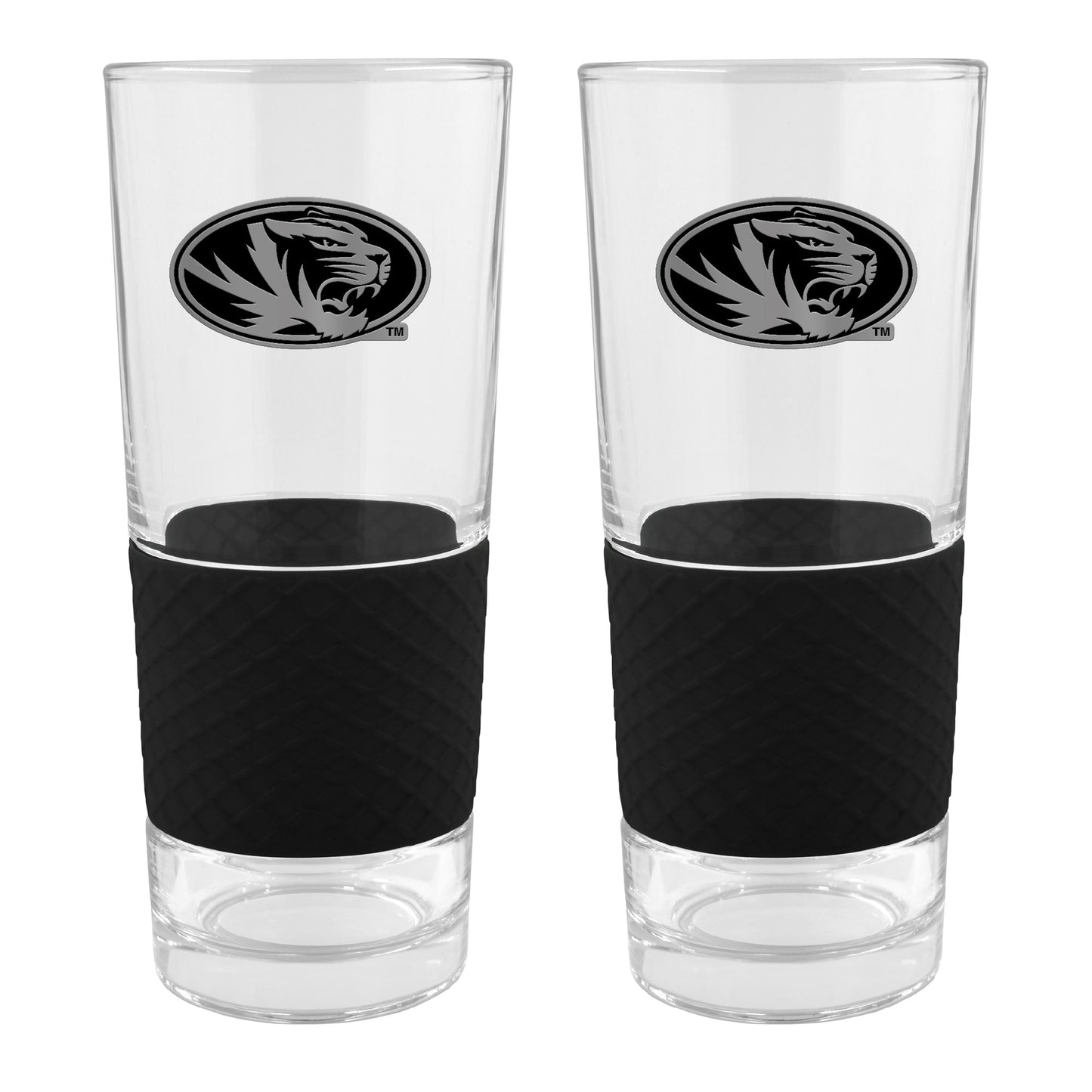 Missouri Tigers Two-Piece 22oz. Stealth Score Pint Glass Set