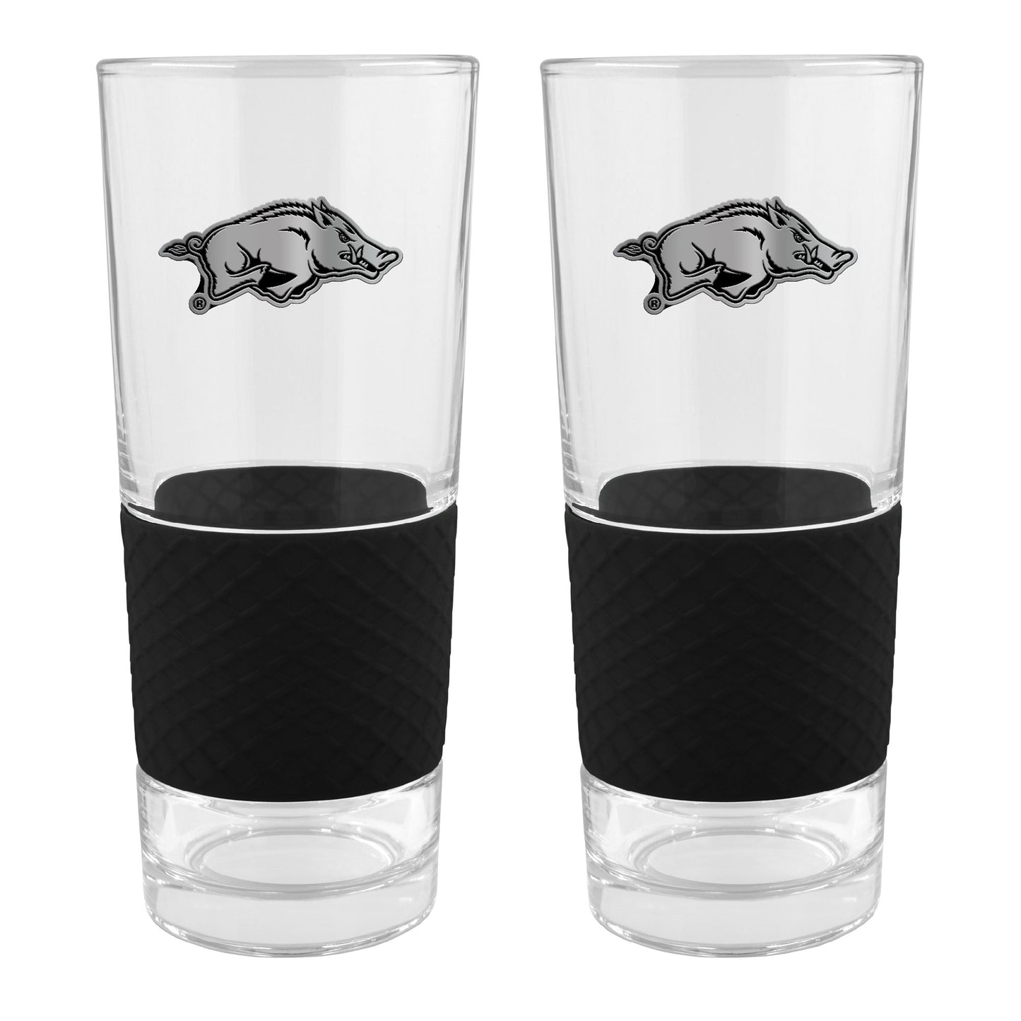 Arkansas Razorbacks Two-Piece 22oz. Stealth Score Pint Glass Set