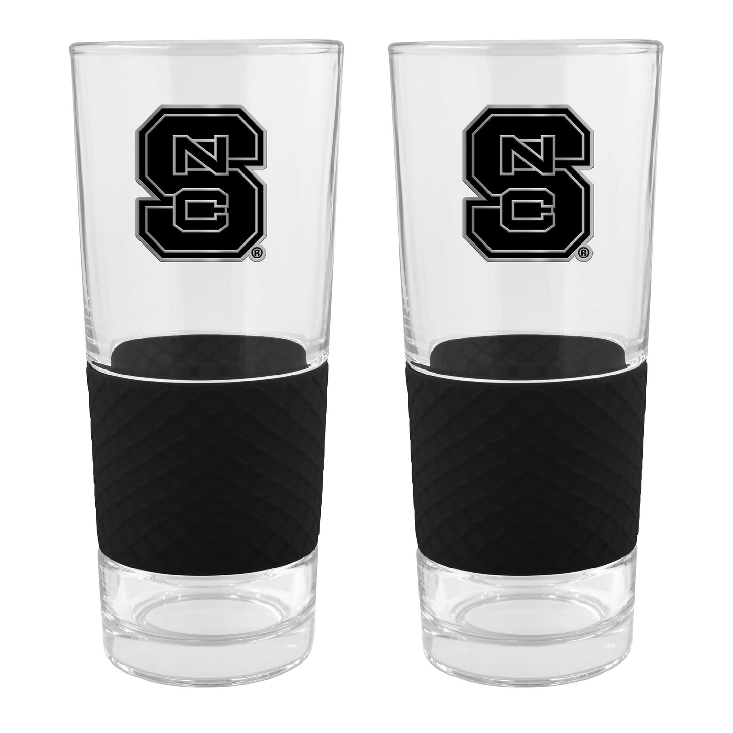 NC State Wolfpack Two-Piece 22oz. Stealth Score Pint Glass Set