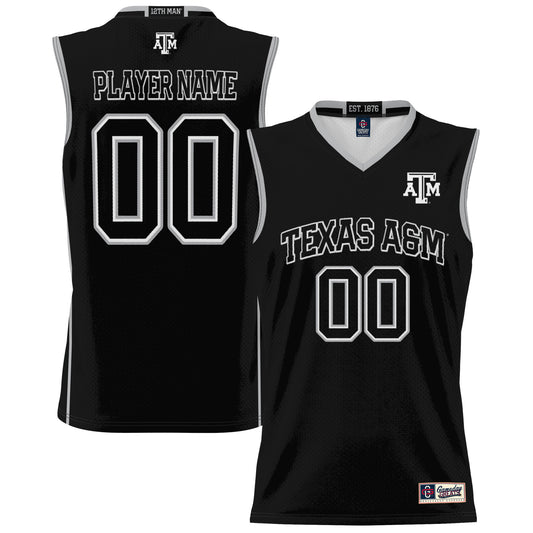 Youth GameDay Greats  Black Texas A&M Aggies NIL Pick-A-Player Lightweight Basketball Jersey