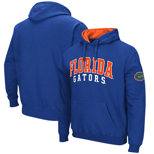 Men's Colosseum Royal Florida Gators Double Arch Pullover Hoodie