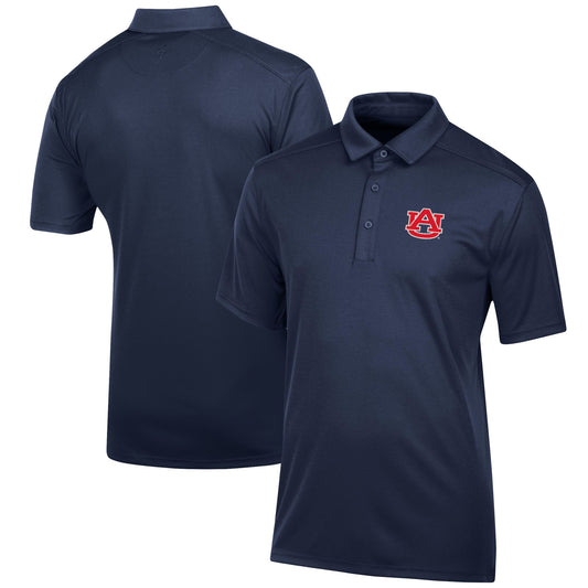 Men's Navy Auburn Tigers Classic Jacquard Polo