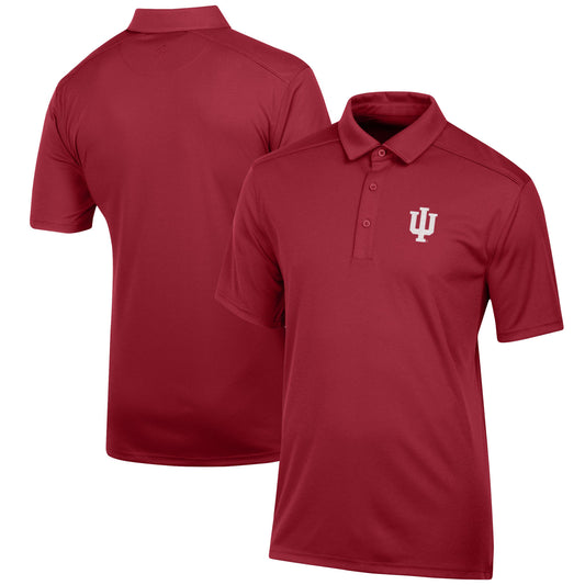 Men's Crimson Indiana Hoosiers Classic Jacquard Polo