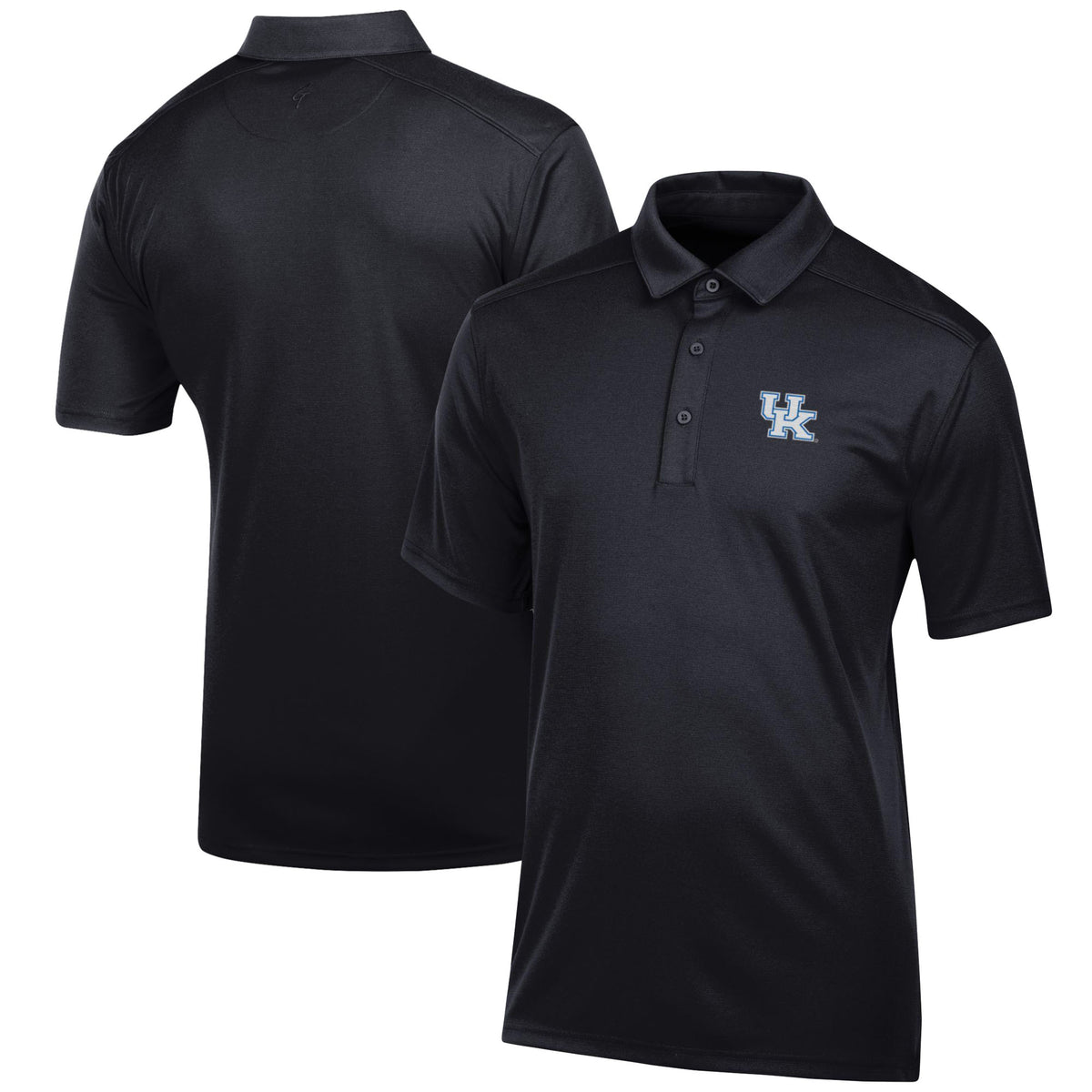 Men's Black Kentucky Wildcats Classic Jacquard Polo