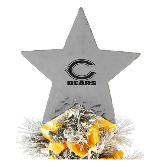 Chicago Bears Star Tree Topper
