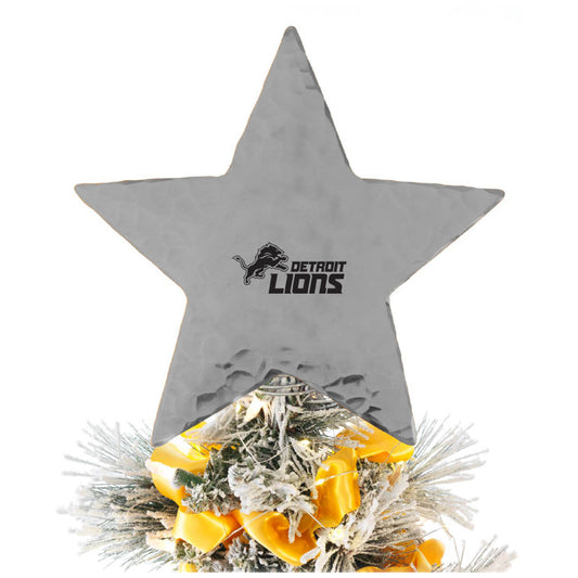 Detroit Lions Star Tree Topper