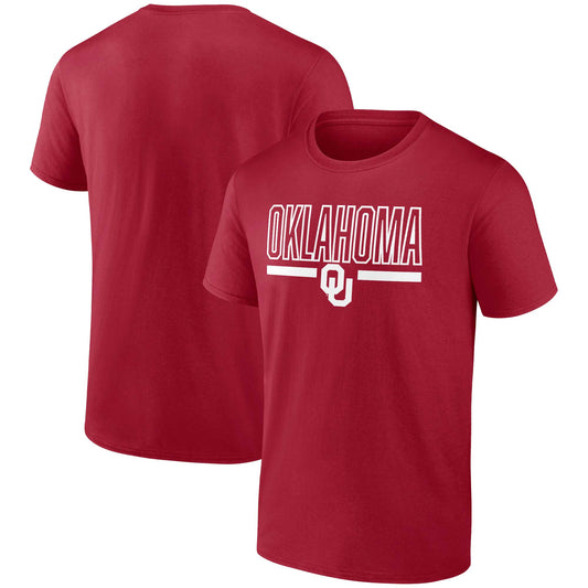 Men's Profile Crimson Oklahoma Sooners Big & Tall Team T-Shirt