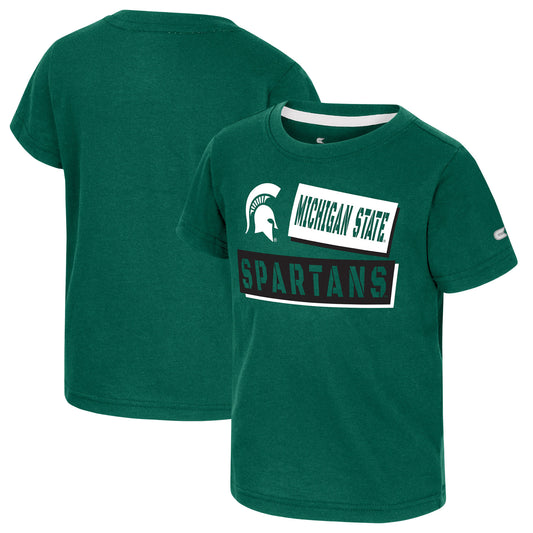 Toddler Colosseum Green Michigan State Spartans No Vacancy T-Shirt