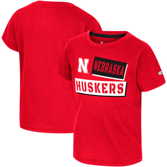 Toddler Colosseum Scarlet Nebraska Huskers No Vacancy T-Shirt