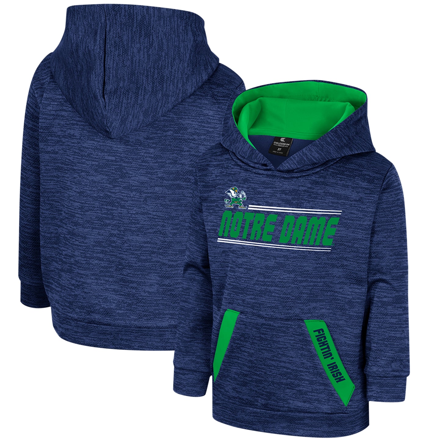 Toddler Colosseum Navy Notre Dame Fighting Irish Live Hardcore Pullover Hoodie
