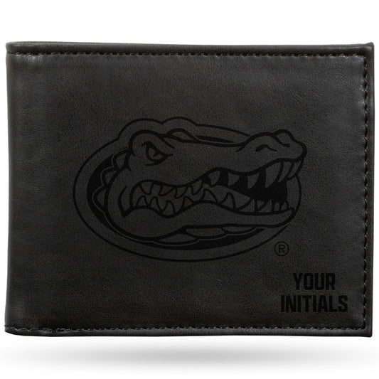 Black Florida Gators Personalized Billfold Wallet