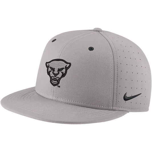 Men's Nike Gray Pitt Panthers True Performance Fitted Hat